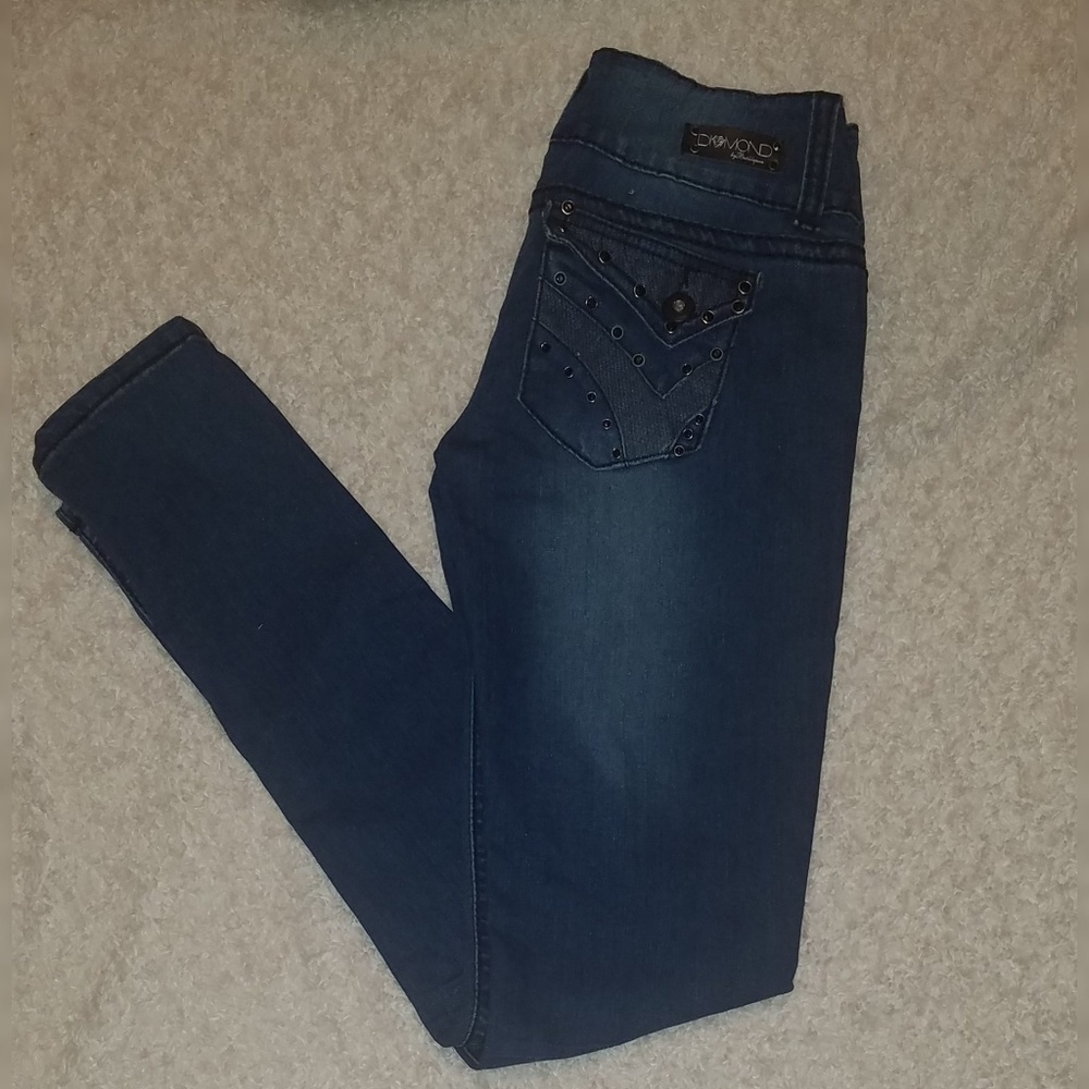 NEW W/O TAGS!! DIAMOND X BUBBLGUM JEANS! SIZE 9/10
